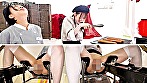 人気 AV 女優が挑戦！イカサレ屋台の中で 潮吹きながらホットドッグ売ってください！客前でイキ我慢ホットドッグ販売対決 画像3