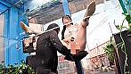 シーン3：マジックミラー号アナウンサー志望のインテリ女子大生限定 女子アナ実況チャレンジ屋外特設ビジョンに中継しながら潮吹きナマ放送 あおいさん（22歳）