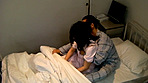 欲求不満そうな夜勤中のナースに援○を持ちかけて生本番しちゃった入院患者の隠し撮り映像 3 サンプル画像3