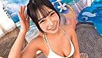 湘南ビーチではしゃぐエチエチ眩しい水着ギャルがお口だけでじゅぼんじゅっぼんバキュームノーハンドフェラ！？恥ずかしそうにお口だけでデカチンおしゃぶりしてるとビキニからエチエチまん汁しみ出すほど赤面発情･･･水着脱ぎすて生ハメSEX（ ゜Д゜）総発射14発！4人全員中出しSP 画像1