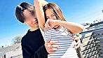 シーン12：青空ノーブラチャレンジ！素人女子大生が青空の下で初めての野外露出に挑戦！おっぱいポロンw大勢に見られドキドキが止まらず乳首ビンビン！羞恥MAX！外で乳首こねくり回され乳首イキ連発！おまこも触ってほしいくなり最後は生セックス！