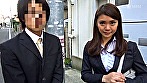 新社会人の意識調査でインタビューを受ける女上司と新入社員。エロい質問に及ぶとまさかの童貞！！謝礼の為！？後輩の為！？一肌もパンティも脱ぎましょう！！