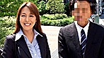 同行営業中の二人を直撃！謝礼の上積みで童貞後輩に手取り足取り女体をレクチャーしてあげる先輩にまさかの生挿入～生中出し！
