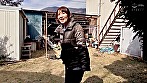 田舎暮らしがいいなぁ～と実家に戻った熟女さん。旦那と別れて田舎暮らしの56才ひとり！ちょっと弾けてAV出演に応募！