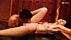 露天風呂で熟女とSEX！山間の秘湯で熟女と濃厚野獣SEX！
