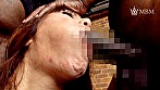 屈強な3人の黒人たちの極太メガチ〇ポに貫かれた巨乳熟女の膣奥に連続ナマ中出し！