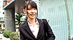 就活中のリクルートスーツの美女を就活番組のアンケートとナンパ！スーツの下はやる気満々まさかのTバック！乱交SEXでストレス発散！ 画像1