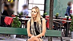 ヨーロッパの街角ナンパ！スタイル抜群金髪娘は正統派美人でやっぱり爆乳！青い瞳を輝かせ日本のAVでエンジョイセックスライフ！ 画像1