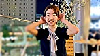ショートヘアーの元気娘、あどけない笑顔の奥に潜む性欲モンスター！フェラ好き淫乱娘と嵌め撮りSEX！ 画像1