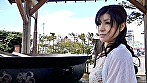 シーン1：ぶらっと一人旅の清楚系熟女を、ナンパして人気のない山中で濃厚野外ファック！