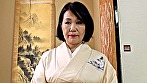 シーン1：AVの出演募集に応募してきた緊張した面持ちの、バツイチ和服熟女！人生最初で最後の初撮り絶頂の破廉恥ファック！