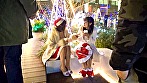 クリスマスにはしゃぐサンタコスの美女をナンパしてエッチなハメ撮りクリスマスww サンプル画像9