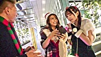 クリスマスにはしゃぐサンタコスの美女をナンパしてエッチなハメ撮りクリスマスww サンプル画像13