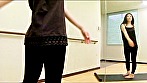 ピラティススタジオの恥ずかしい女の子 サンプル画像8