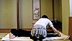 出張マッサージのおばちゃんにチ●コを見せつけ中出し！ 8