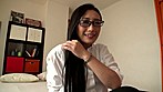 普段から真面目そうで頭の固そうなメガネ女子に大量白濁ザーメンぶっかけ！！ サンプル画像13