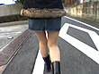 むっちりタイトスカートから浮き出てくるパンティーライン追っかけ盗撮 サンプル画像13