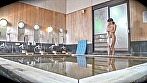 さやか（23）推定Kカップ 箱根湯本温泉で見つけたお嬢さん タオル一枚 男湯入ってみませんか？ サンプル画像5