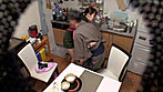 優しい介護ヘルパーさんの健気な性処理