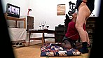五十路の女房を騙して目隠しプレイ中に他人男と入れ替わりSEXを･･･麗子 サンプル画像9