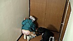雑居ビル定点観測盗撮 掃除のおばさん×出入り業者の淫景 サンプル画像18