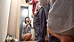 密室試着室で店員さんと2人きり･･･ 勃起チ●ポを露出して強引ヌキ依頼