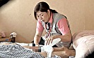 シーン6：老人介護ヘルパー美女収録！働くお姉さんのエロ事情を