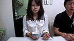 息子の嫁さんのパンチラを見て欲情した俺は、家族にバレないように手を出したら、拒みながらも腰をすり寄せ挿入させてくれた サンプル画像17