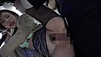 通勤バスはギュウギュウの満員で目の前には黒パンストのOLだらけ！どうしようもなく興奮しちゃった僕は生チ○コ擦りつけたら握り返してきた 5 サンプル画像18