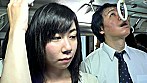 通勤バスはギュウギュウの満員で目の前には黒パンストのOLだらけ！どうしようもなく興奮しちゃった僕は生チ〇コ擦りつけたら握り返してきた 9 サンプル画像14