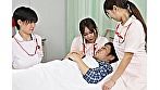 入院中にこっそりオナニーしようと思ったらいつもナースが邪魔しに来る！！巨乳デカ尻ナースに金玉パンパンになるまで我慢させられ誘惑されて我慢できません！？ 3