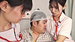 入院中にこっそりオナニーしようと思ったらいつもナースが邪魔しに来る！！巨乳デカ尻ナースに金玉パンパンになるまで我慢させられ誘惑されて我慢できません！？ 3