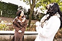 シーン1：真性レズビアン音羽が街で綺麗なおばさんをゲット！そのままウチにお濃厚レズセックスでイキ果てる！！