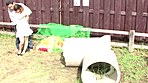 新妻が旦那の留守中にゴミ出ししたら清掃員に中身をチェックされて･･･ サンプル画像2