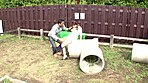 新妻が旦那の留守中にゴミ出ししたら清掃員に中身をチェックされて･･･ サンプル画像6