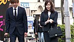 憧れの女上司とふたりで地方出張に行ったら台風で帰りの新幹線が運休のため急遽現地で一泊する事になりました 葵紫穂 サンプル画像1