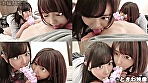 2人の激カワセフレと制服着たままデレSEXの動画！ショートカットの巨乳と長身スレンダーな2人はおもちゃじゃ物足りない！？ サンプル画像2