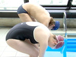 【エロ動画】巨乳娘の競泳水着 イメージ2