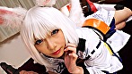 黒人メガチ●ポVSコスプレイヤー麻里梨夏 サンプル画像1