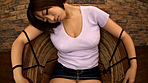 最強 デカすぎる張り裂けそうな着衣巨乳 サンプル画像2