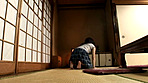 クーラー無しの6畳間部屋で本物団地妻のアソコは汗ばむ身体とおなじく熱くムレているのか！？ サンプル画像20