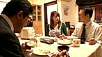 めっきりご無沙汰な欲求不満妻の家にやってきた旦那の同僚。突然のキスで拒む口とは正反対に火照りだすカラダ！一度挿入を許したら夫を忘れて短時間でおかわりSEXを要求しハメ狂う！ サンプル画像13