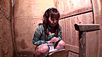 「どうしても出さなきゃダメですか」高級住宅地に住む箱入り娘のお嬢様が我慢し過ぎて便意喪失！力み過ぎた肛門から出るウンコはどんなウンコか？ サンプル画像5