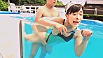 【超密着！】夏休みのセクハラ水泳教室！水着の隙間からスルっと生挿入実習！「先生！わたしもう一人でイケますから！！」「ダメだ！先生が最後（射精）まで見届けるぞ！」～ひと夏の想い出.02～