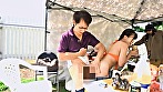 【野外活動】BBQオフパコ！！身も心もおマ〇コも開放！！BBQ会場で乱痴気パーティーに！？ - Image 15