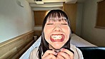 【個人撮影】音羽美鈴の喉チン触り＆開口器アヘ顔Wピース サンプル