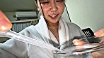シーン2：【個人撮影】閲覧注意！ゆうきすずの唾液を加湿器で噴霧してみた！