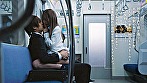 最終接吻電車 誰もいない2人きりの車内で美少女と何度もキス×キス×キス 松本いちか