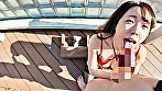 シーン17：「精子が出るところも中に出されるところも感じたい･･･」最高に相性の良いシングルマザーセフレ川越ゆいと夜から朝にかけて真正半外半中出しデート