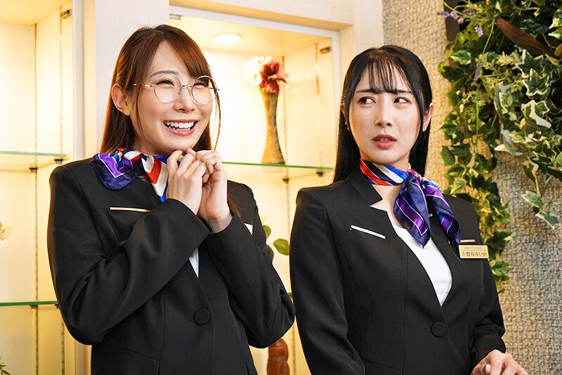 「せんぱーい、だーい好き!」後輩ホテルウーマンのガチ恋レズハラに心とカラダを奪われていく‘推し’に弱いワタシ 小野坂ゆいか 五十嵐清華のサンプル動画